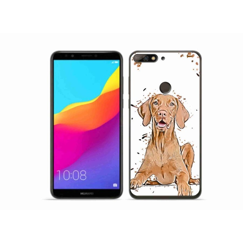 Gél borítás mmCase a Huawei Y7 Prime (2018) számára - maďar