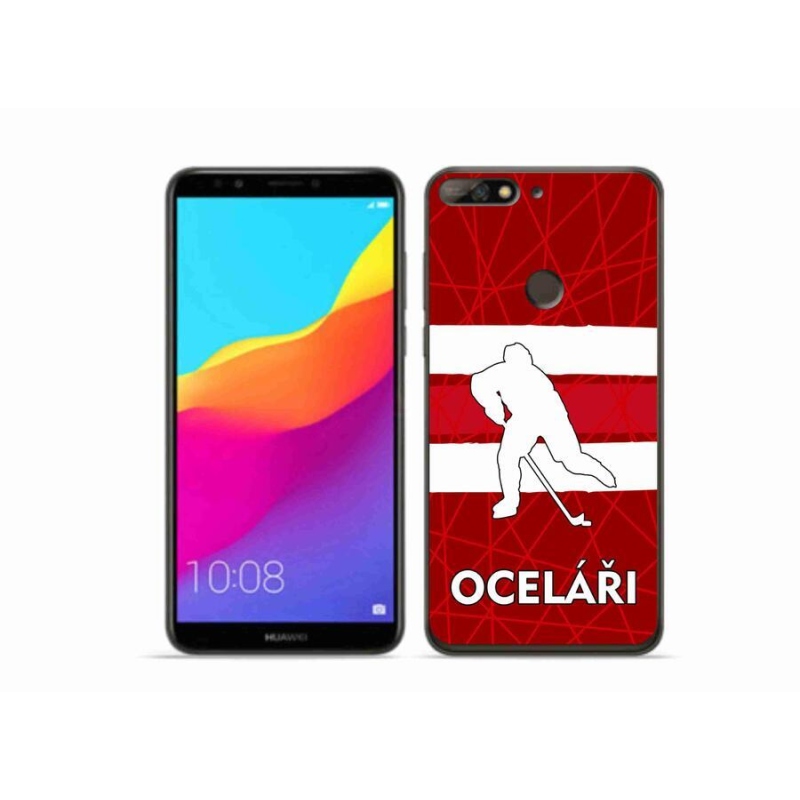 Gél borítás mmCase a Huawei Y7 Prime (2018) - Acélszínűek