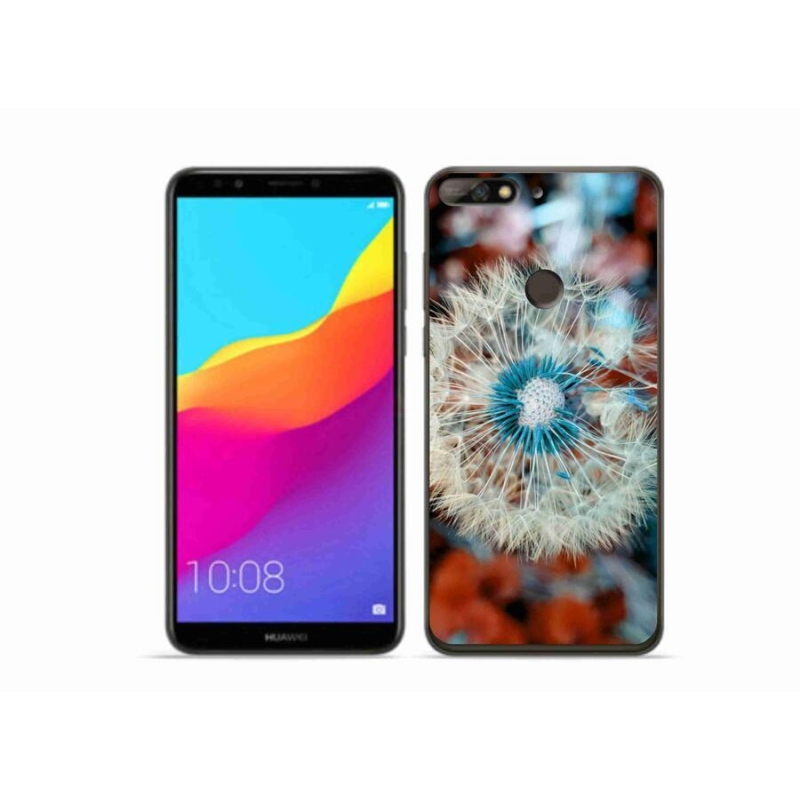 Gél borító mmCase a mobil Huawei Y7 Prime (2018) - pitypang 1