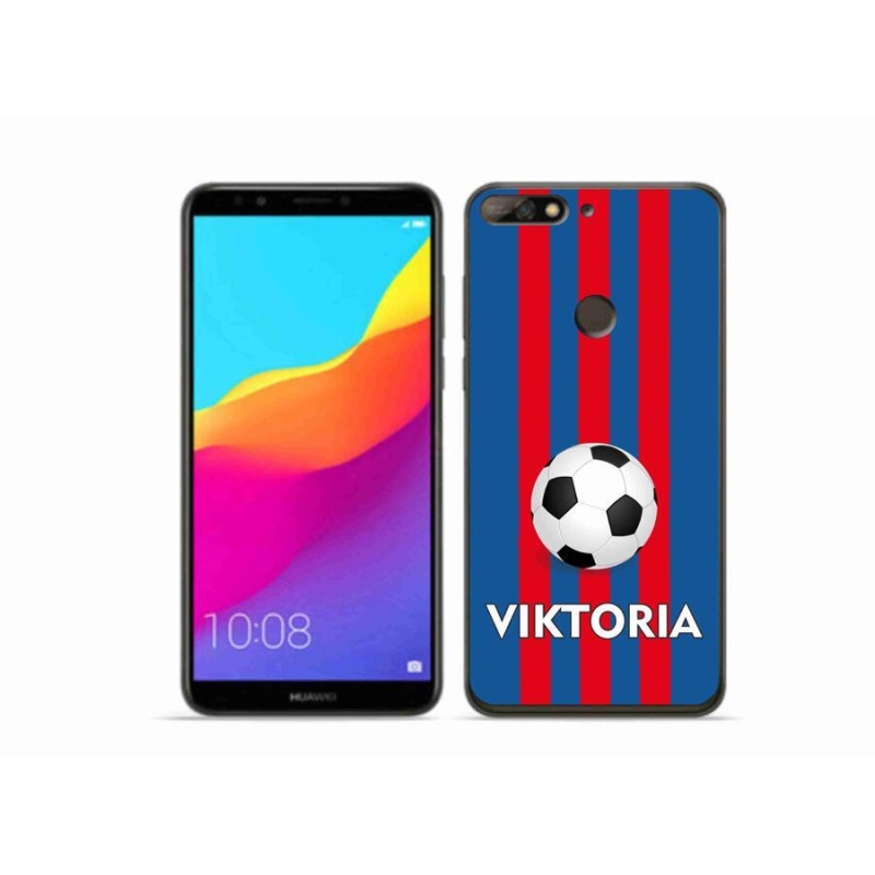 Zselés borítás mmCase a Huawei Y7 Prime (2018) számára - Viktória