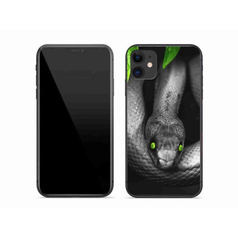 Zselés borítás mmCase iPhone 11 készülékhez - kígyó