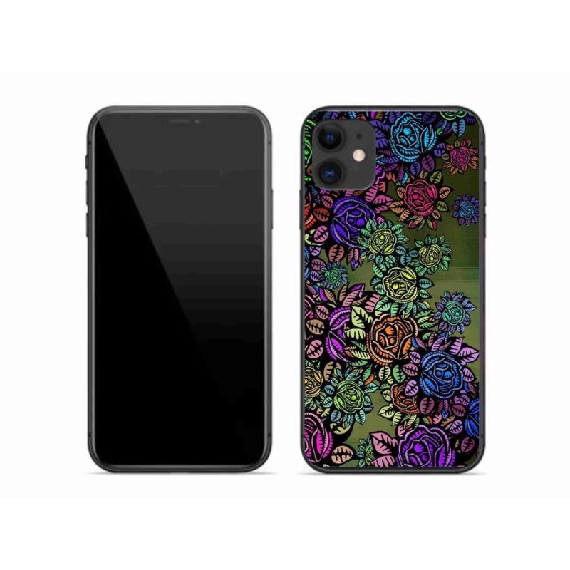 Gél borítás mmCase iPhone 11 készülékhez - virágok 6