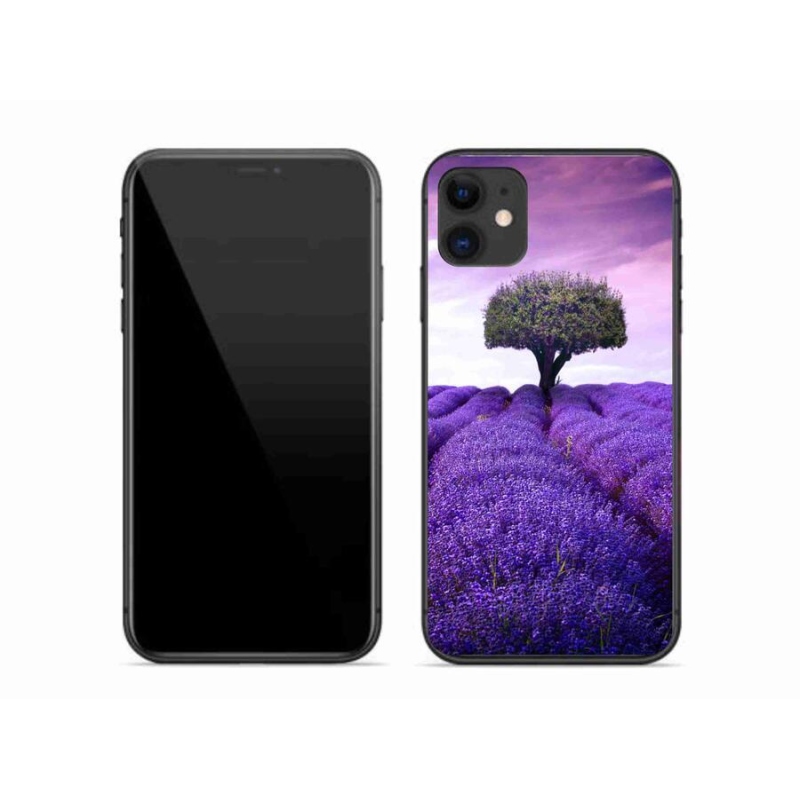 Zselés borítás mmCase iPhone 11 készülékhez - levendula rét