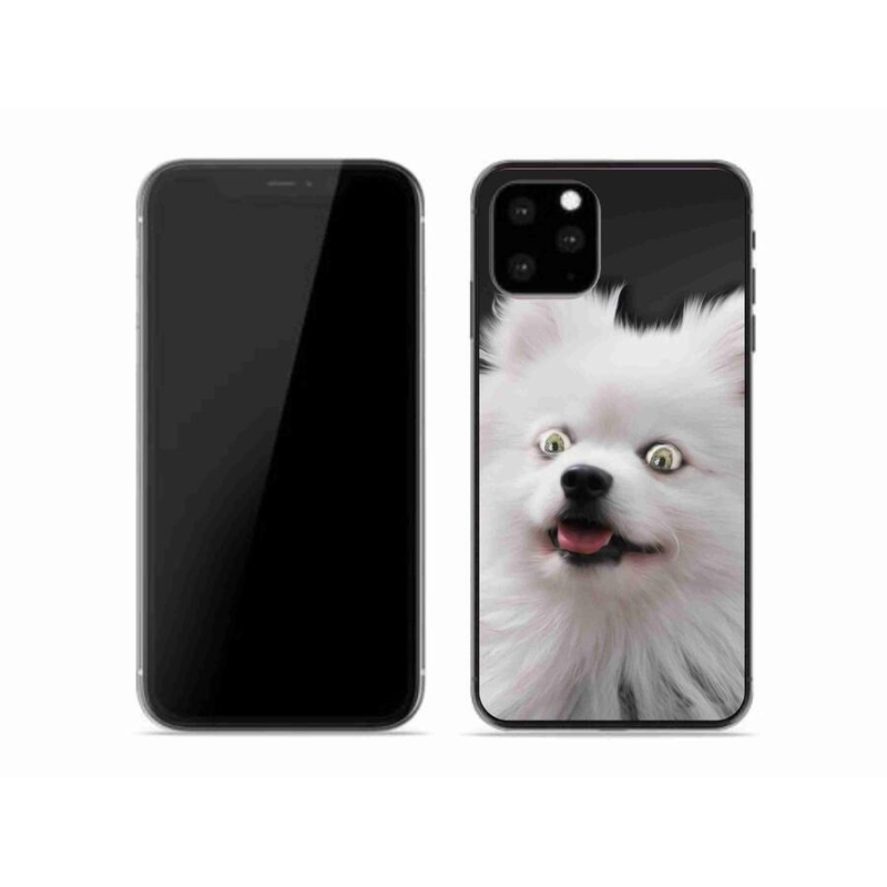 Zselés borítás mmCase iPhone 11 Pro készülékhez - fehér tipp