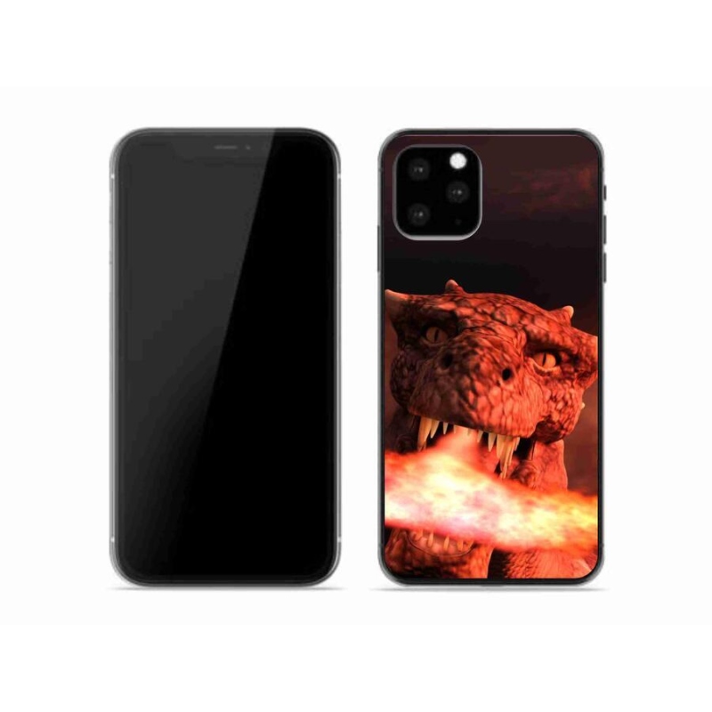 Zselés borítás mmCase iPhone 11 Pro készülékhez - sárkány