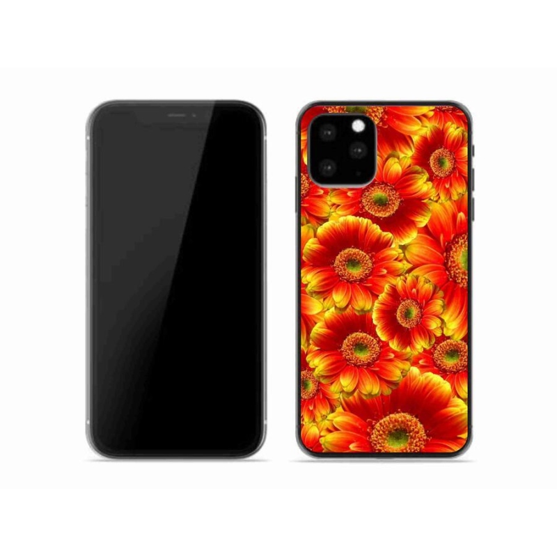 Gél borítás mmCase iPhone 11 Pro készülékhez - gerbera 1