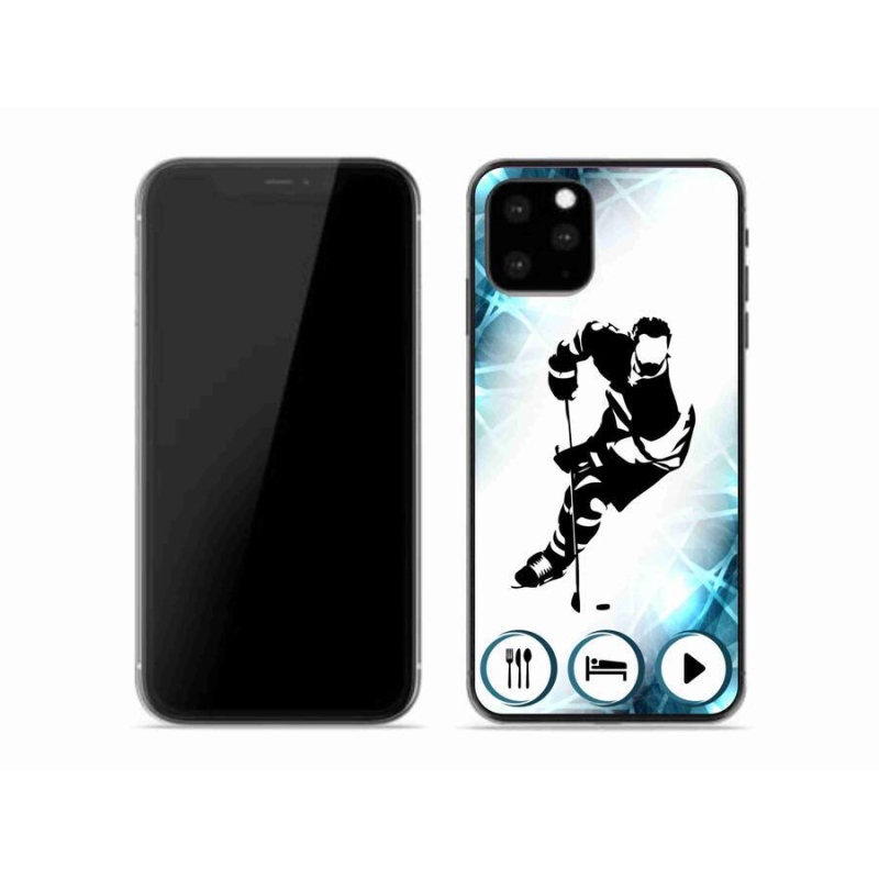 Gél borítás mmCase iPhone 11 Pro készülékhez - jégkorong 1