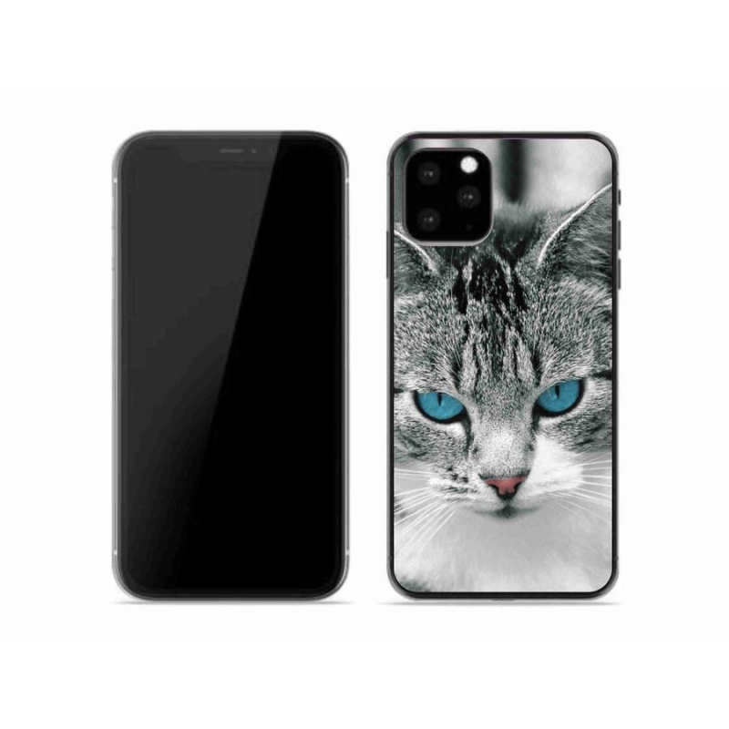 Zselés borítás mmCase iPhone 11 Pro készülékhez - macska nézet 1