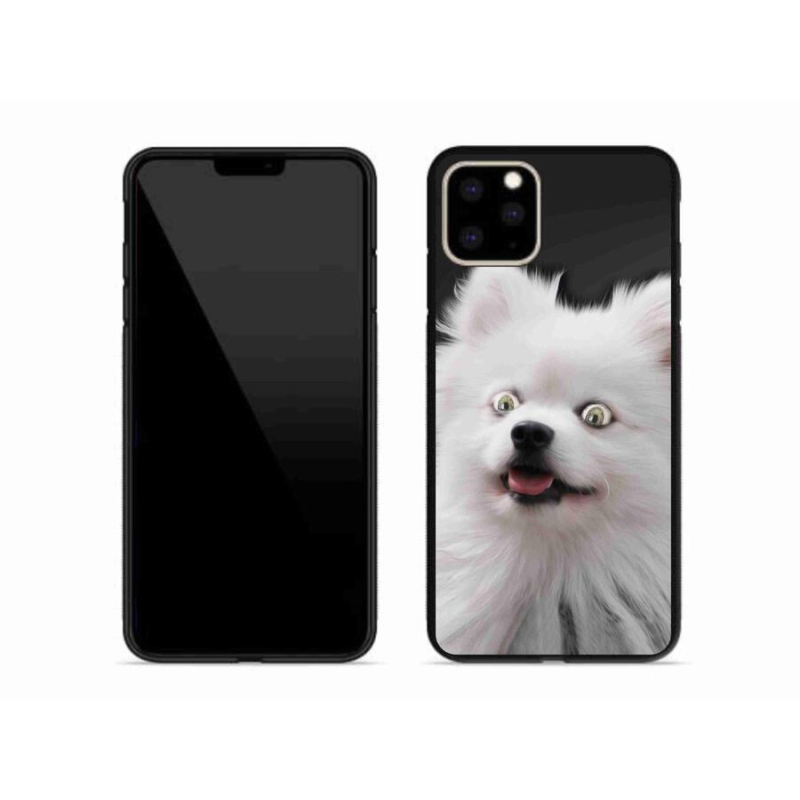 Zselés borítás mmCase iPhone 11 Pro Max készülékhez - fehér tipp
