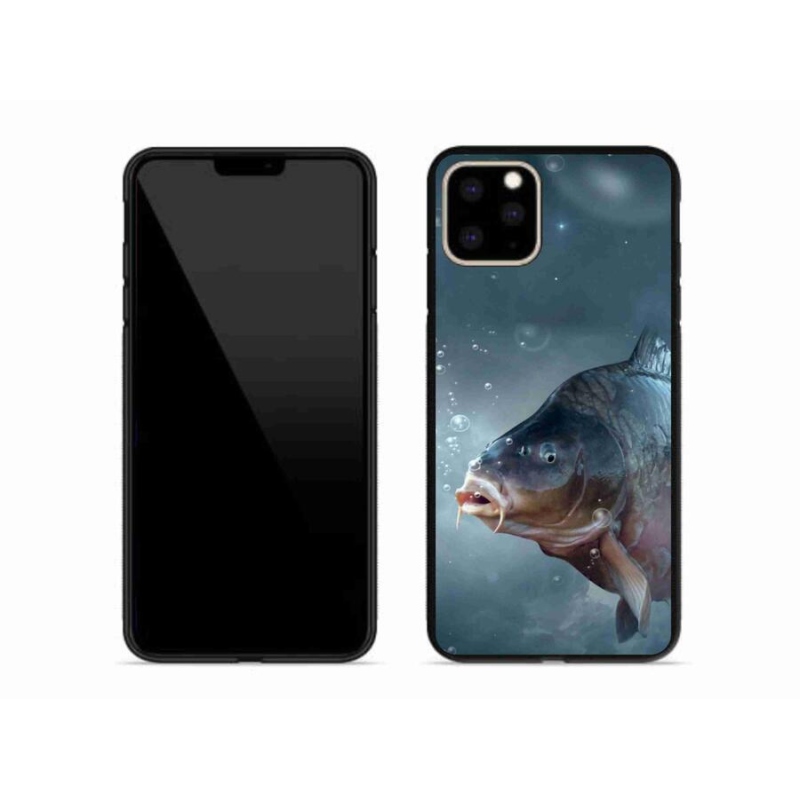 Gél borítás mmCase iPhone 11 Pro Max készülékhez - ponty és buborékok