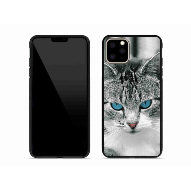 Zselés borítás mmCase iPhone 11 Pro Max készülékhez - macska nézet 1