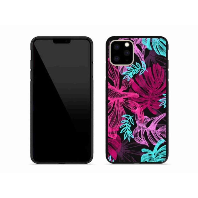 Zselés borítás mmCase iPhone 11 Pro Max készülékhez - virágok 1