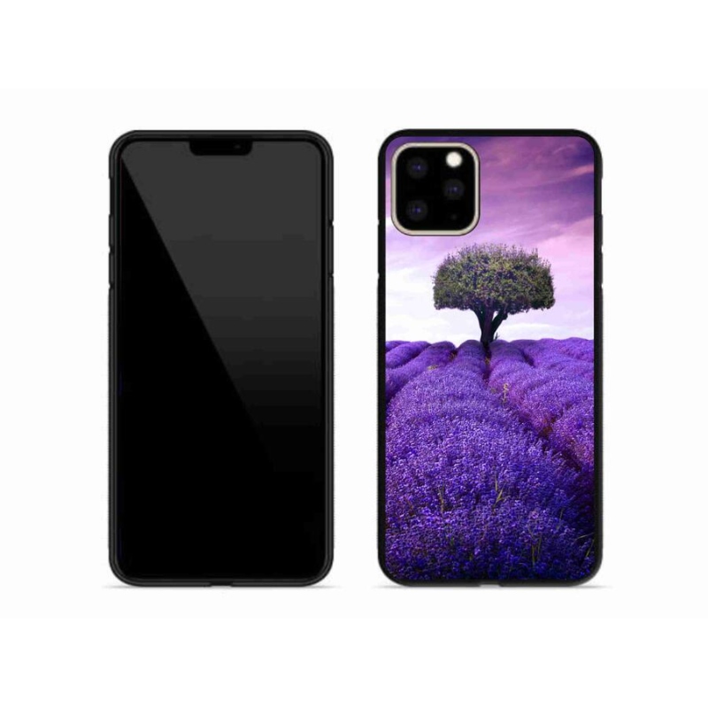 Zselés borítás mmCase iPhone 11 Pro Max készülékhez - levendula rét