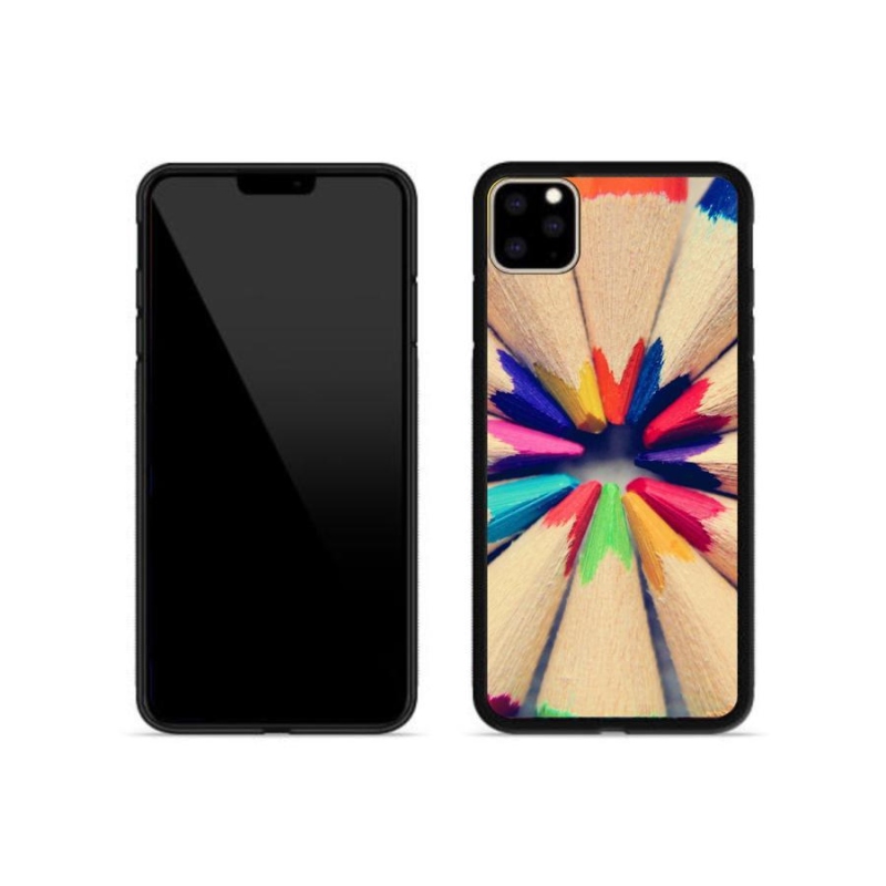 Zselés borítás mmCase iPhone 11 Pro Max készülékhez - zsírkréták