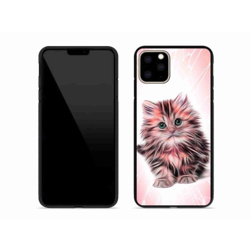 Gél borítás mmCase iPhone 11 Pro Max készülékhez - aranyos cica
