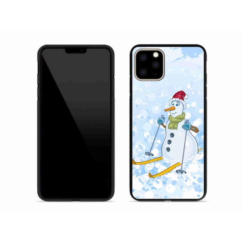 Gél borítás mmCase iPhone 11 Pro Max készülékhez - hóember