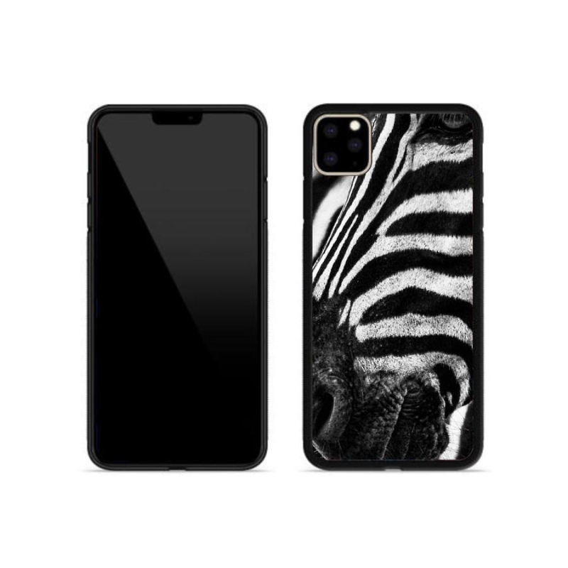 Zselés borítás mmCase iPhone 11 Pro Max készülékhez - zebra