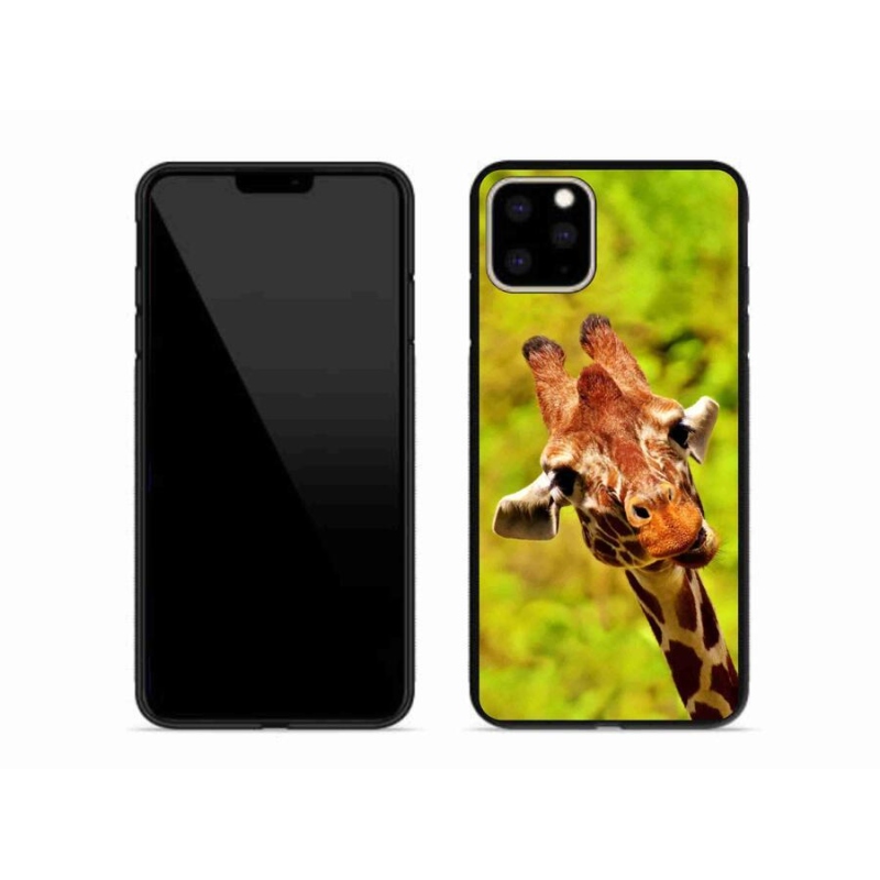 Zselés borítás mmCase iPhone 11 Pro Max készülékhez - zsiráf