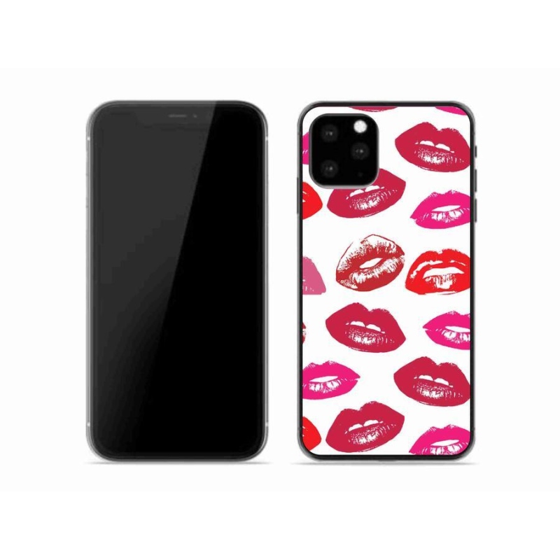 Zselés borítás mmCase iPhone 11 Pro készülékhez - ajkak