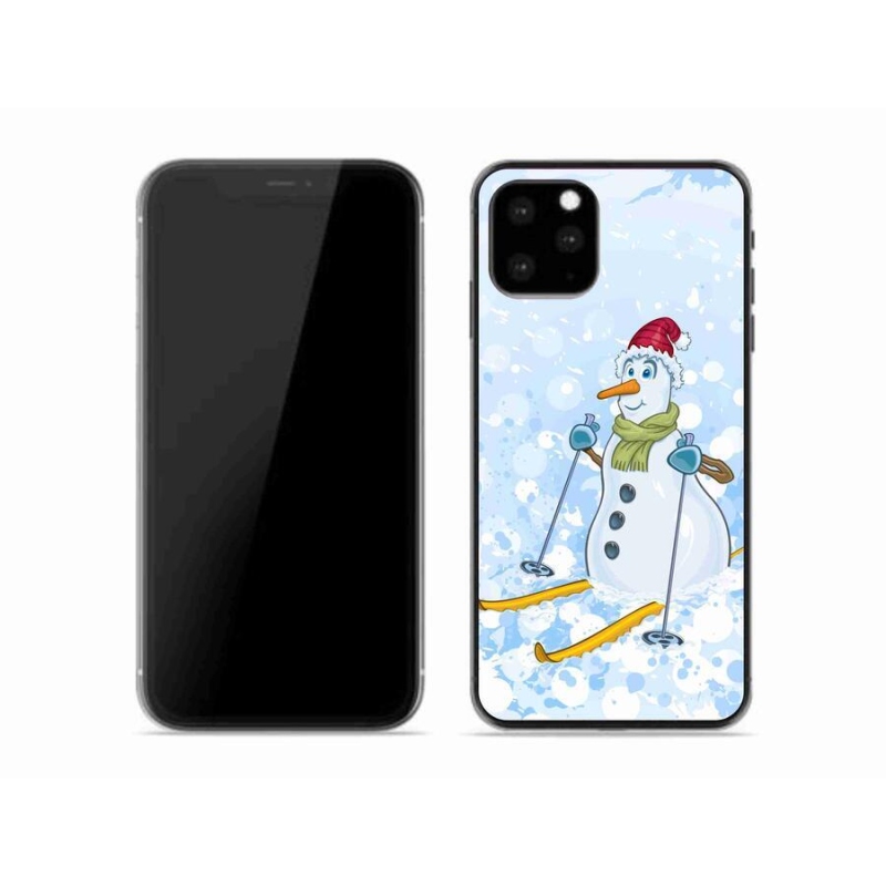 Gél borítás mmCase iPhone 11 Pro készülékhez - hóember