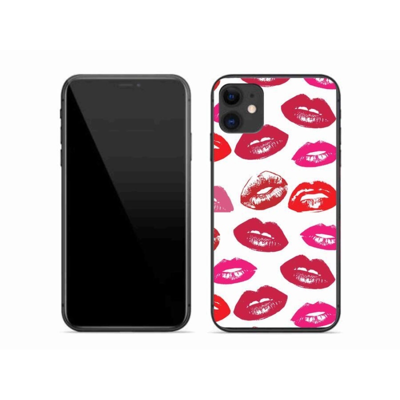 Zselés borítás mmCase iPhone 11 készülékhez - ajkak
