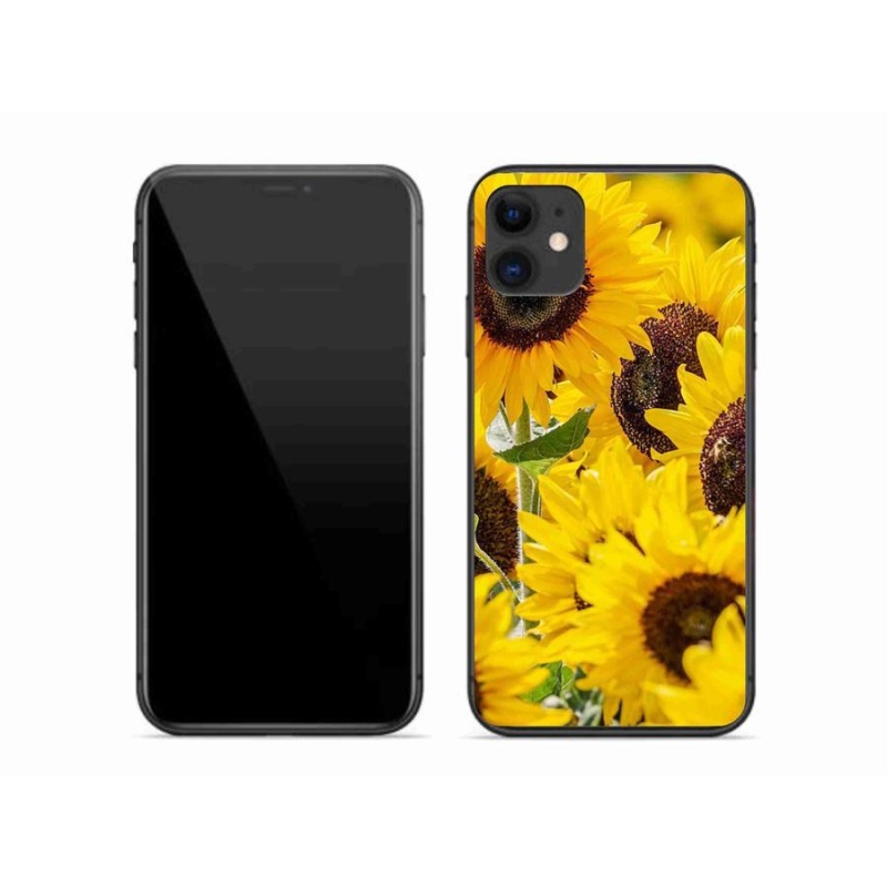 Zselés borítás mmCase iPhone 11 készülékhez - Napraforgó