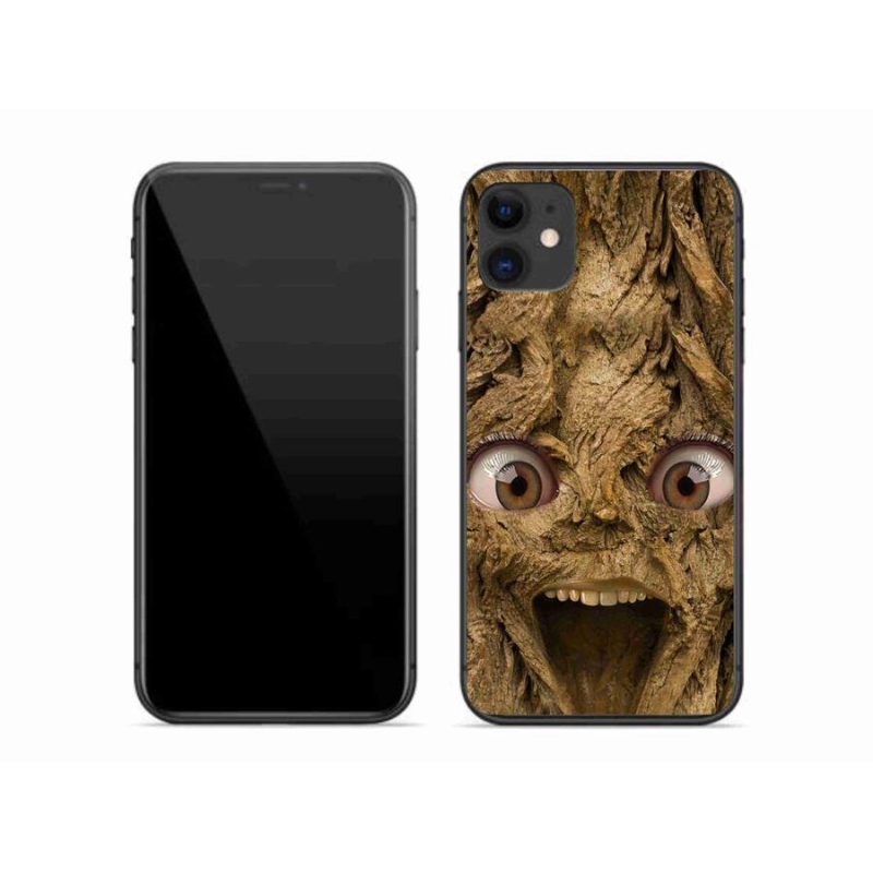 Gél borítás mmCase iPhone 11 készülékhez - boldog fa szemekkel