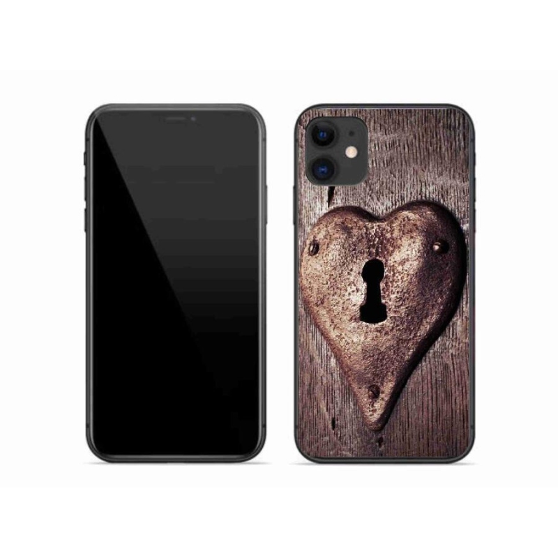 Gél borítás mmCase iPhone 11 készülékhez - szív alakú zár