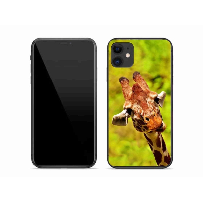 Zselés borítás mmCase iPhone 11 készülékhez - zsiráf