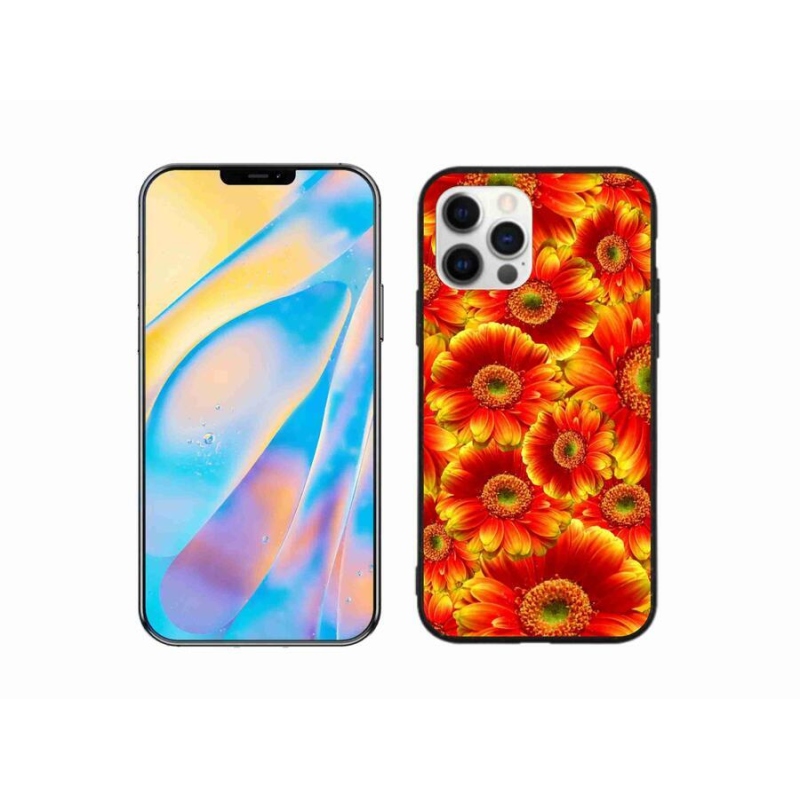 Zselés borítás mmCase iPhone 12 készülékhez - gerbera 1