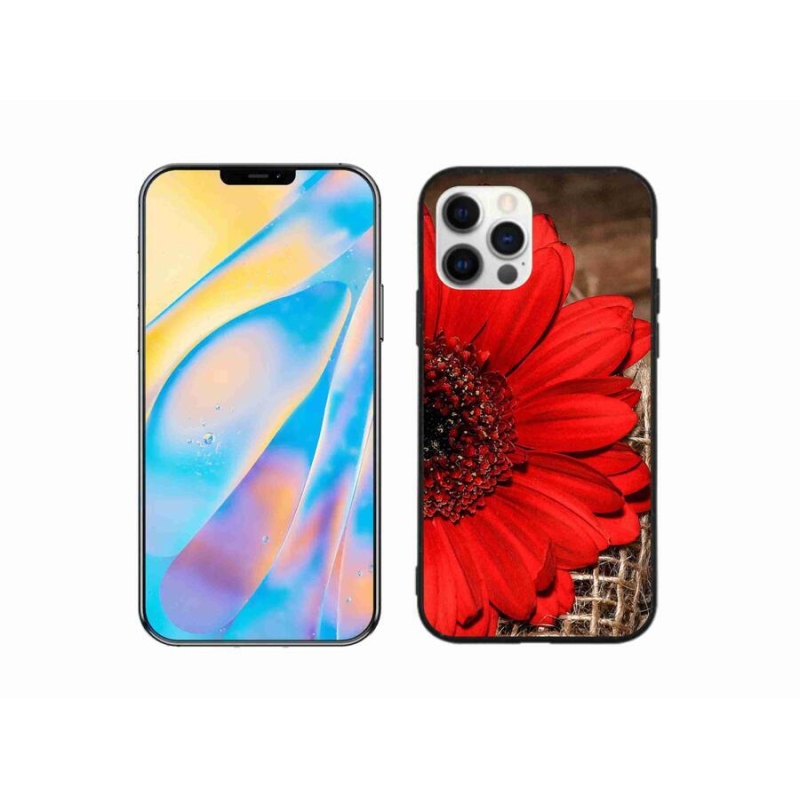 Gél borítás mmCase iPhone 12 készülékhez - gerbera