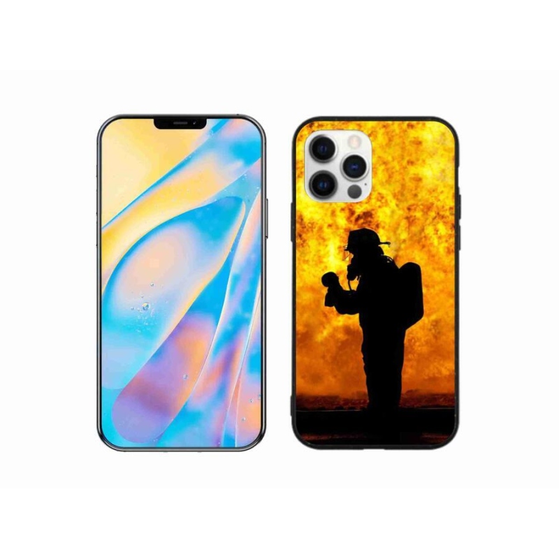 Gél borítás mmCase iPhone 12 készülékhez - tűzoltó