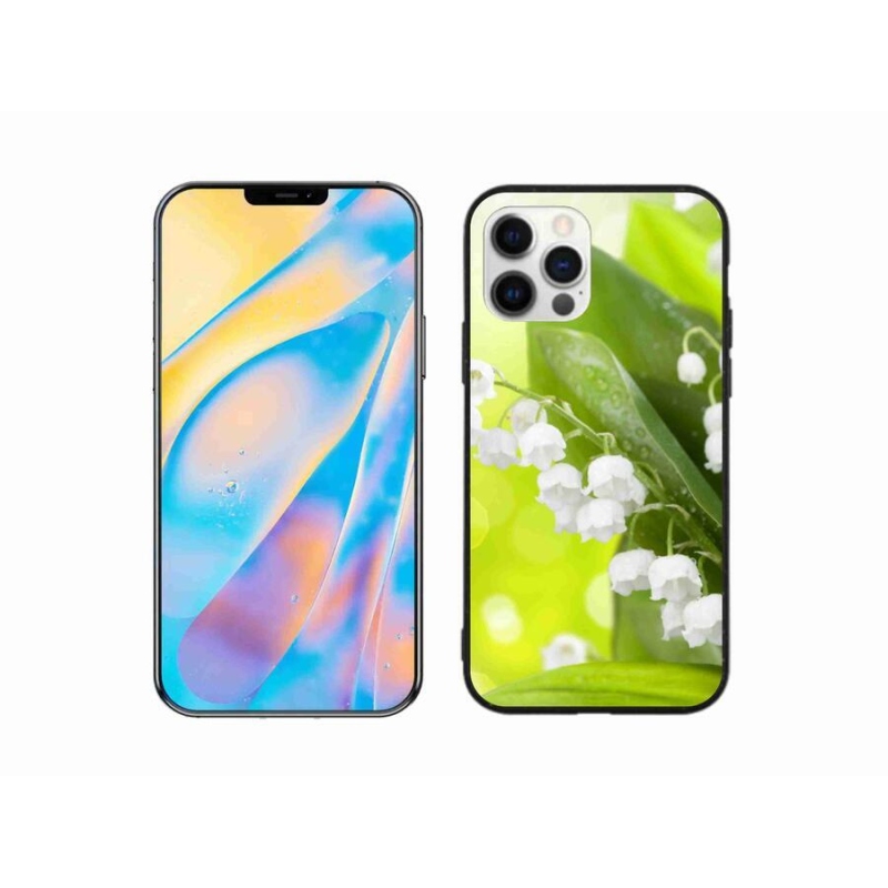 Zselés borítás mmCase iPhone 12 készülékhez - gyöngyvirág