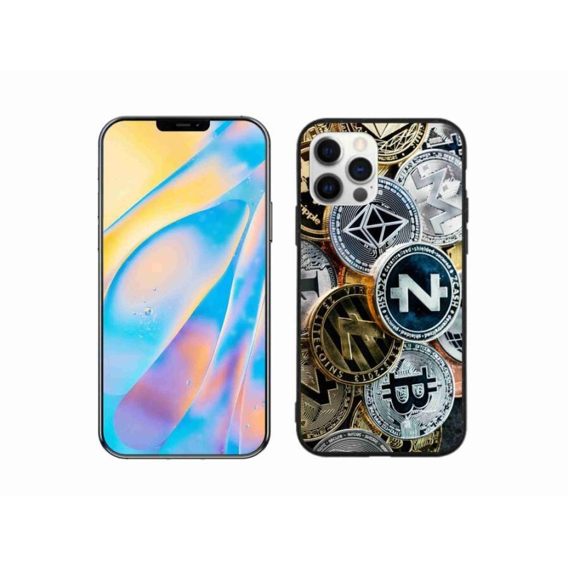 Gél borítás mmCase iPhone 12 készülékhez - kriptovaluták