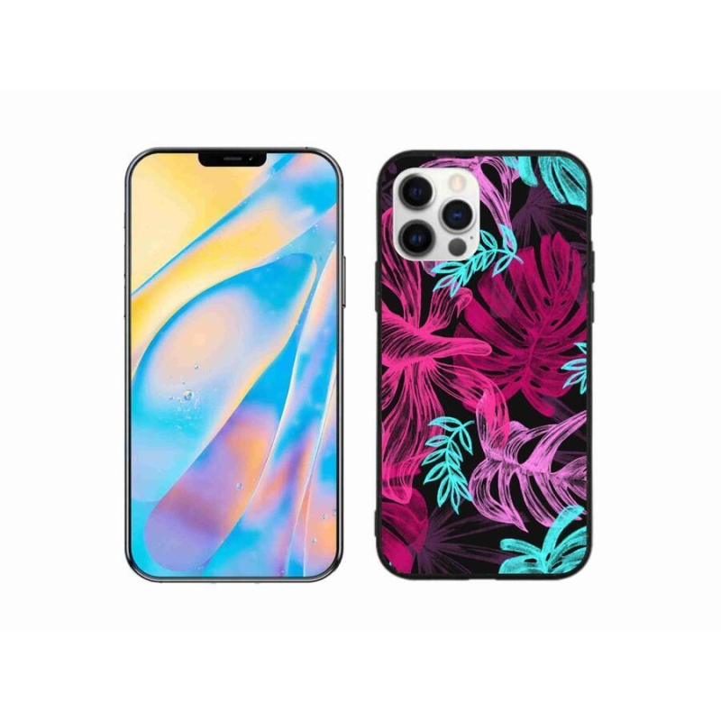 Zselés borítás mmCase iPhone 12 készülékhez - virágok 1