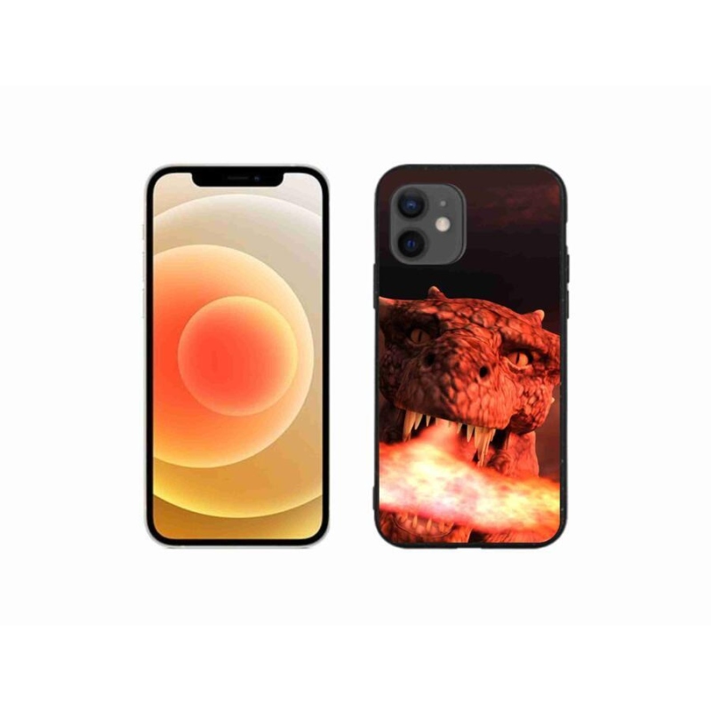 Zselés borítás mmCase iPhone 12 mini készülékhez - sárkány