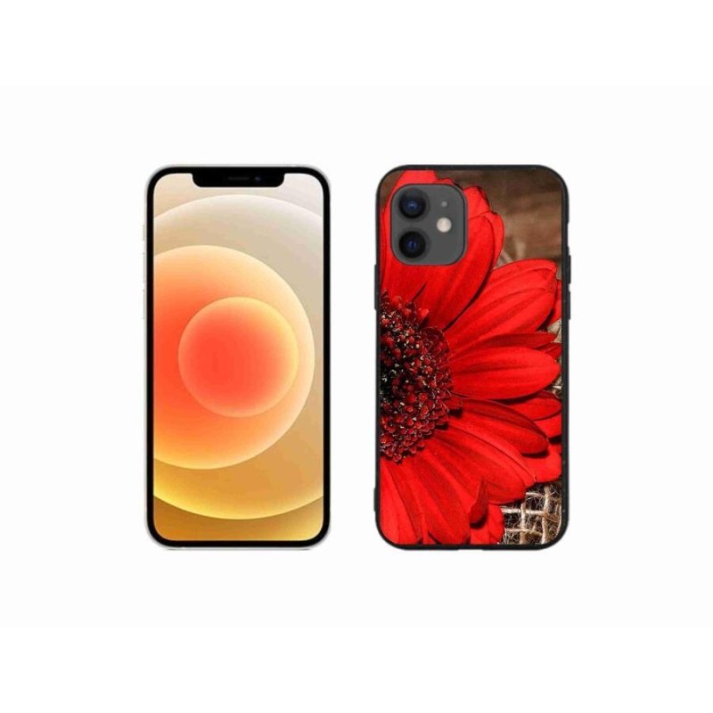 Zselés borítás mmCase iPhone 12 mini készülékhez - gerbera