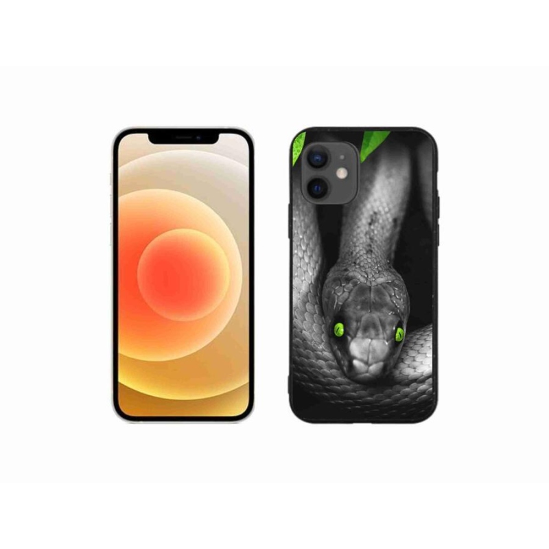 Zselés borítás mmCase iPhone 12 mini készülékhez - kígyó
