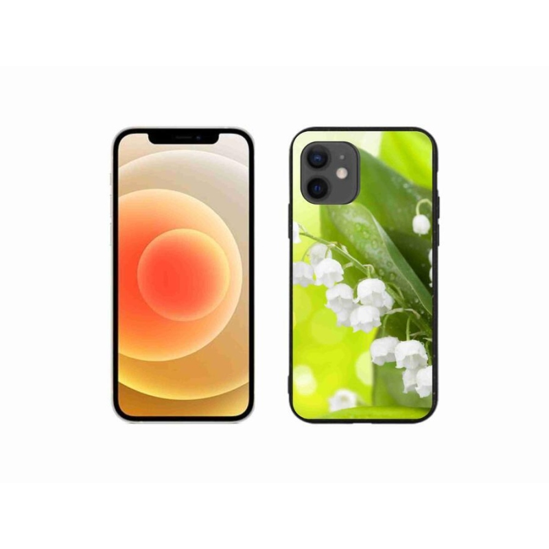 Zselés borítás mmCase iPhone 12 mini készülékhez - gyöngyvirág