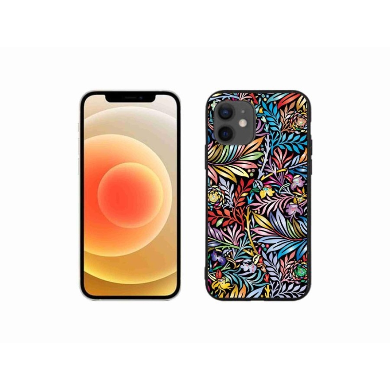 Zselés borítás mmCase iPhone 12 mini készülékhez - virágok 5