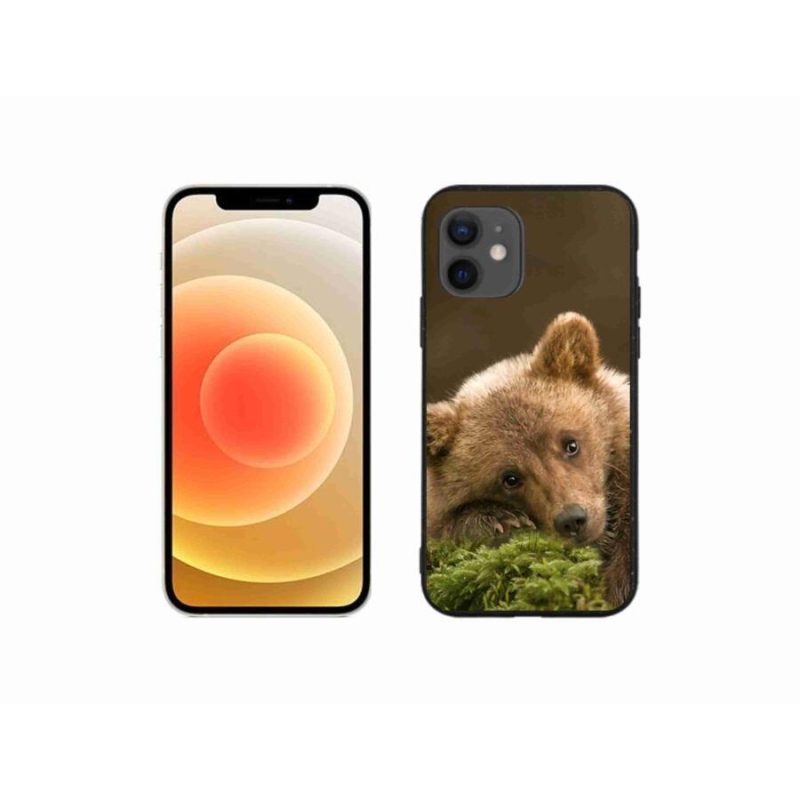 Zselés borítás mmCase iPhone 12 mini készülékhez - medve