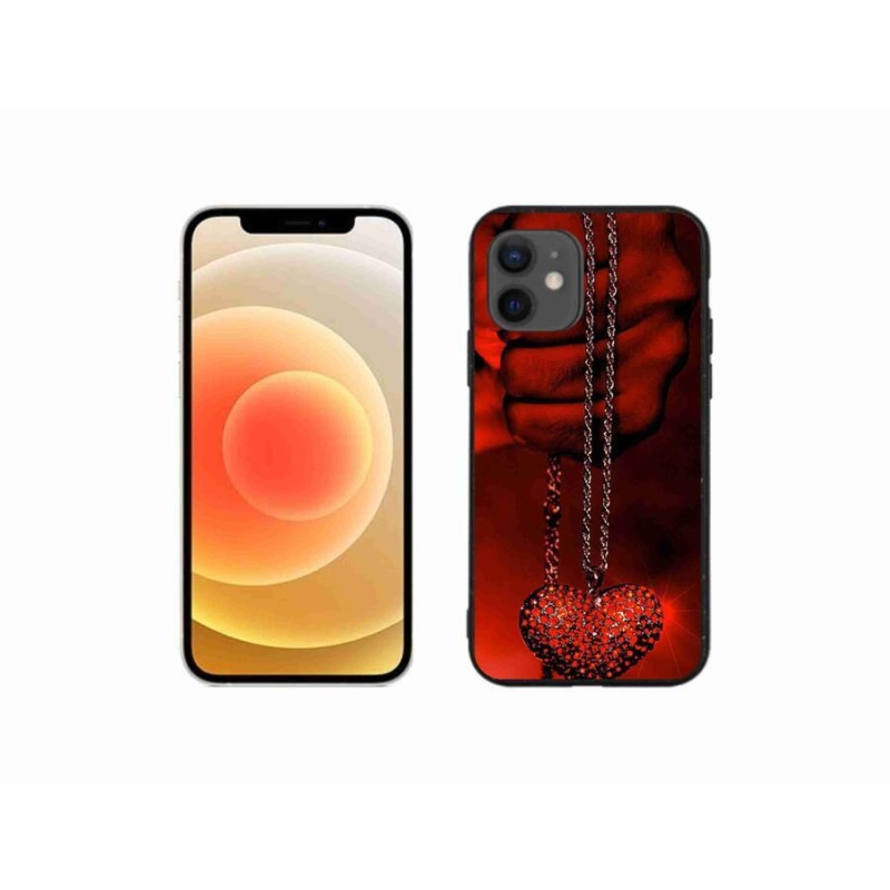 Gél borítás mmCase iPhone 12 mini készülékhez - nyaklánc