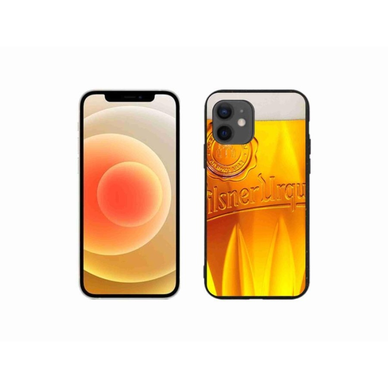 Zselés borítás mmCase iPhone 12 mini készülékhez - sör