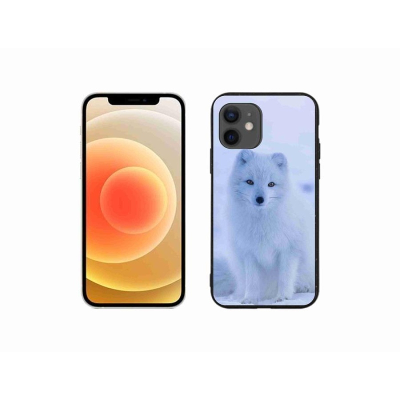Zselés borítás mmCase iPhone 12 mini készülékhez - polár róka