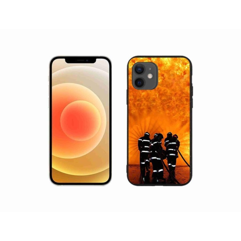 Zselés borítás mmCase iPhone 12 mini készülékhez - tűz