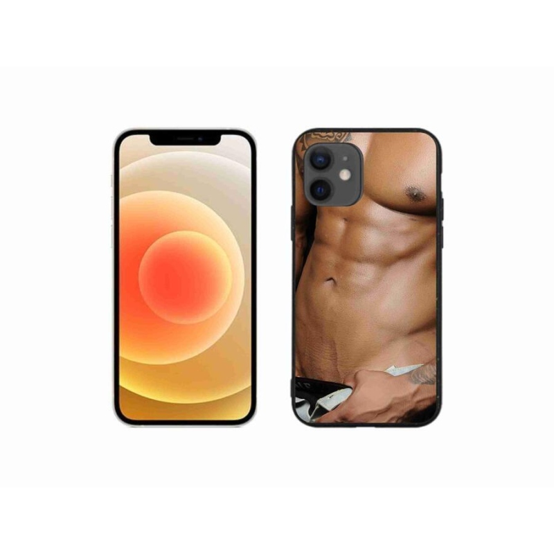 Gél borítás mmCase iPhone 12 mini készülékhez - szexi férfi