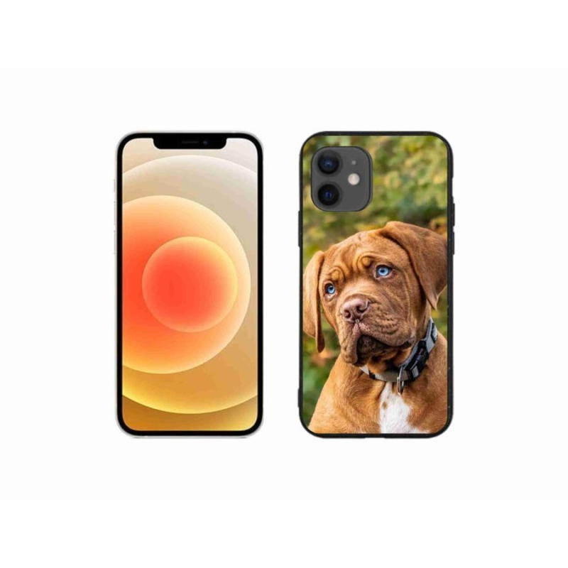 Zselés borítás mmCase iPhone 12 mini készülékhez - kölyökkutyakék