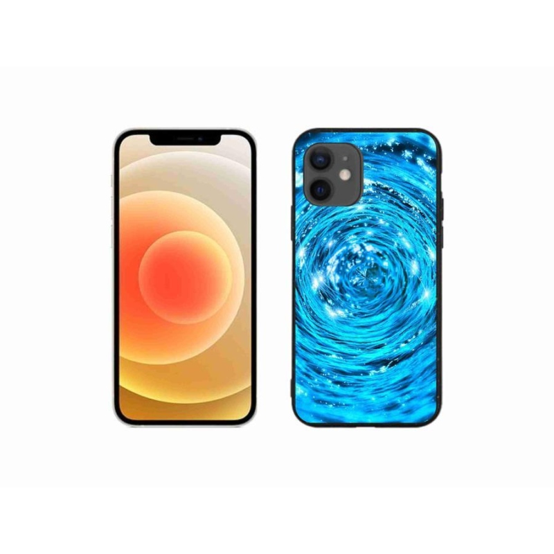 Zselés borítás mmCase iPhone 12 mini készülékhez - water vortex