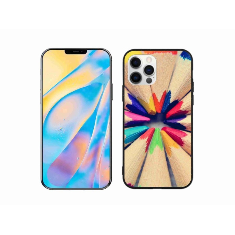Zselés borítás mmCase iPhone 12 készülékhez - zsírkréták