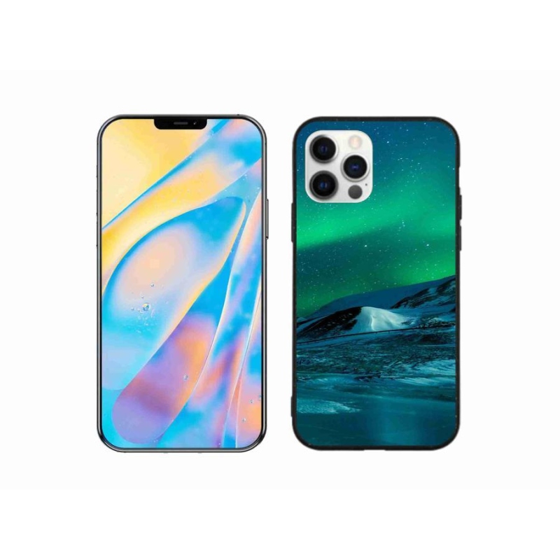 Gél borító mmCase iPhone 12 készülékhez - sarki fény